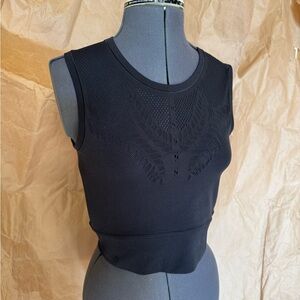 Athleta Ujjaya crop tank Black